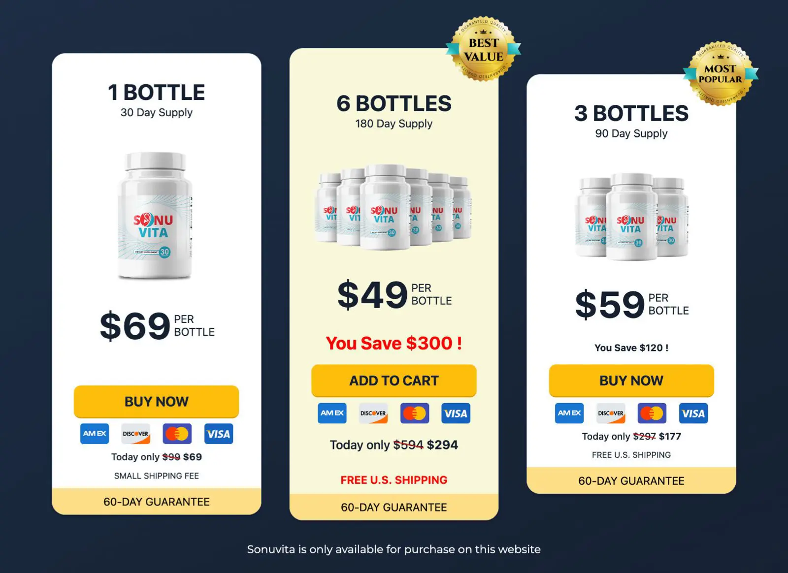 buy Sonuvita official website